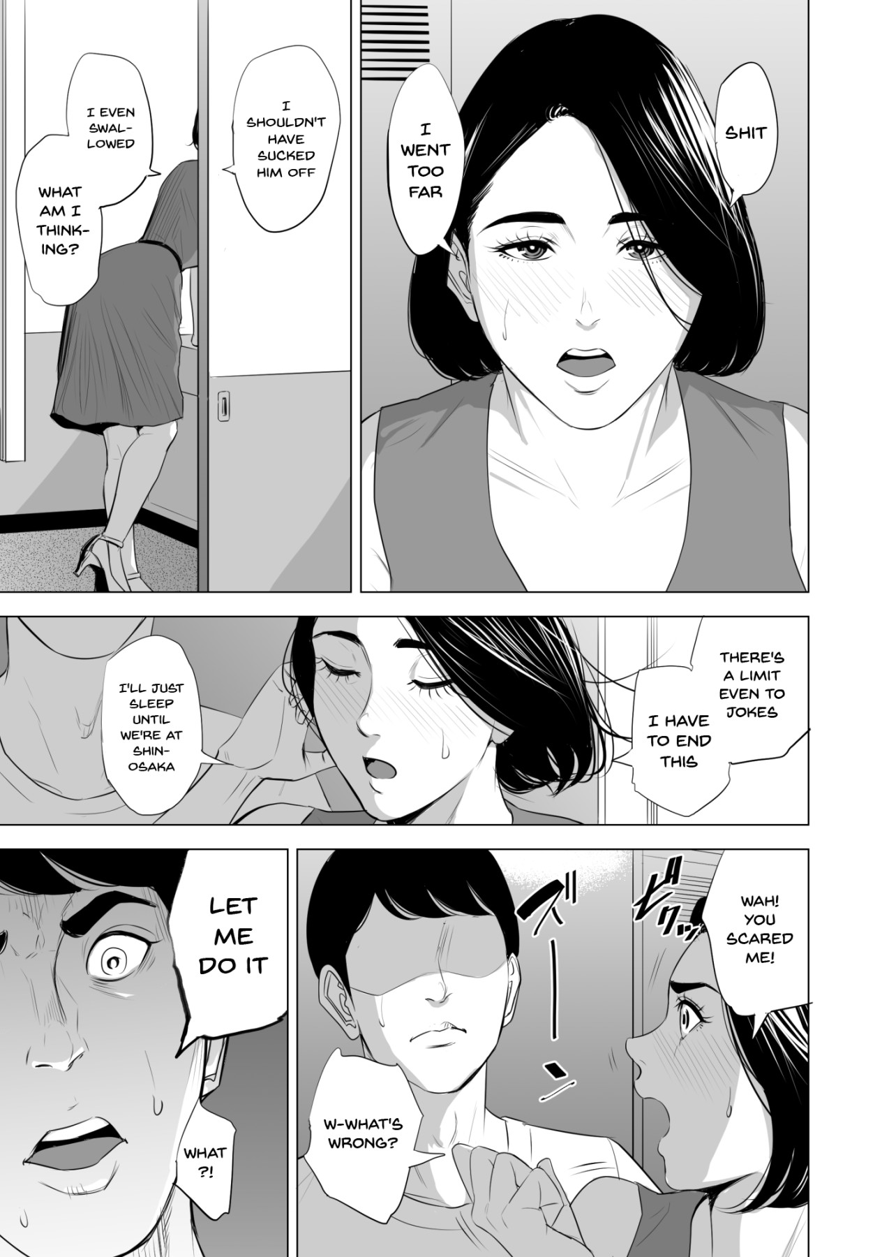 Hentai Manga Comic-What Are You Doing On The Bullet Train!?-Read-39